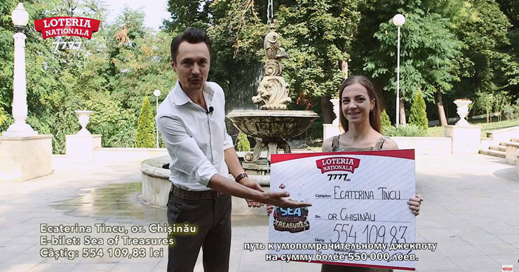 Восторг на полмиллиона на 7777.md: семья сорвала джекпот е-билета Sea of Treasures
