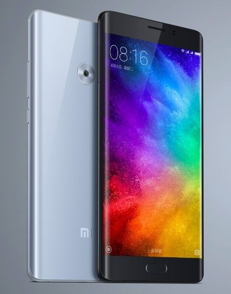 Xiaomi представила мощный флагман Mi Note 2