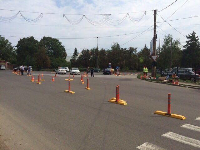 В Кишиневе переоборудовали еще один перекресток