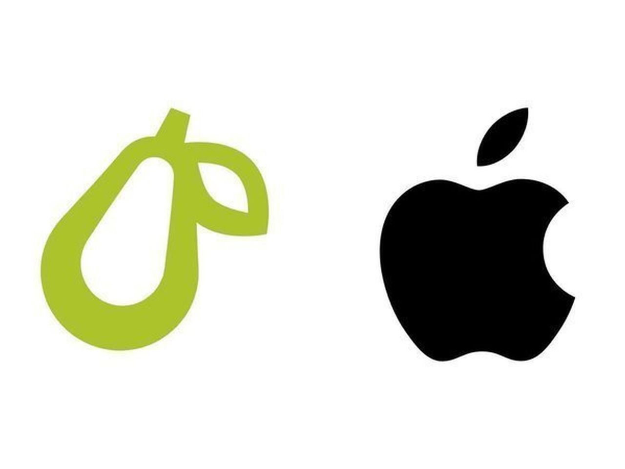 Apple подала жалобу на стартап из-за логотипа в виде груши