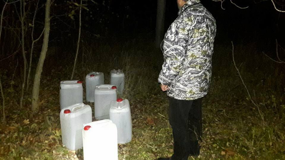 Пограничники предотвратили попытку незаконного провоза 200 литров спирта