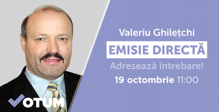 Acordă o întrebare lui Valeriu Ghileţchi