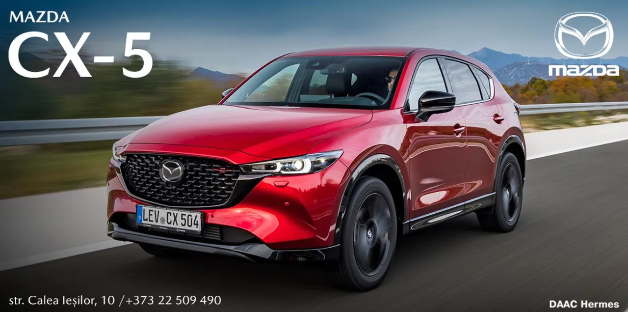 Mazda CX-5 2023 внедорожник для активной семьи