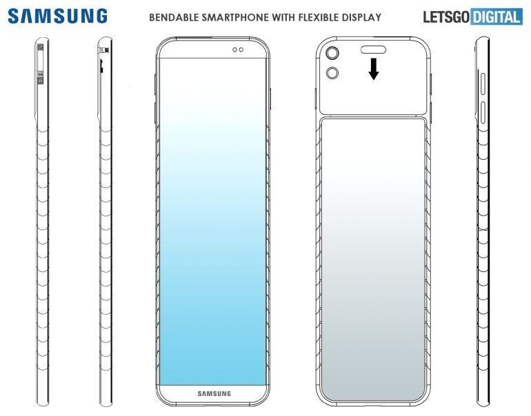 Samsung разрабатывает гибкий смартфон-браслет