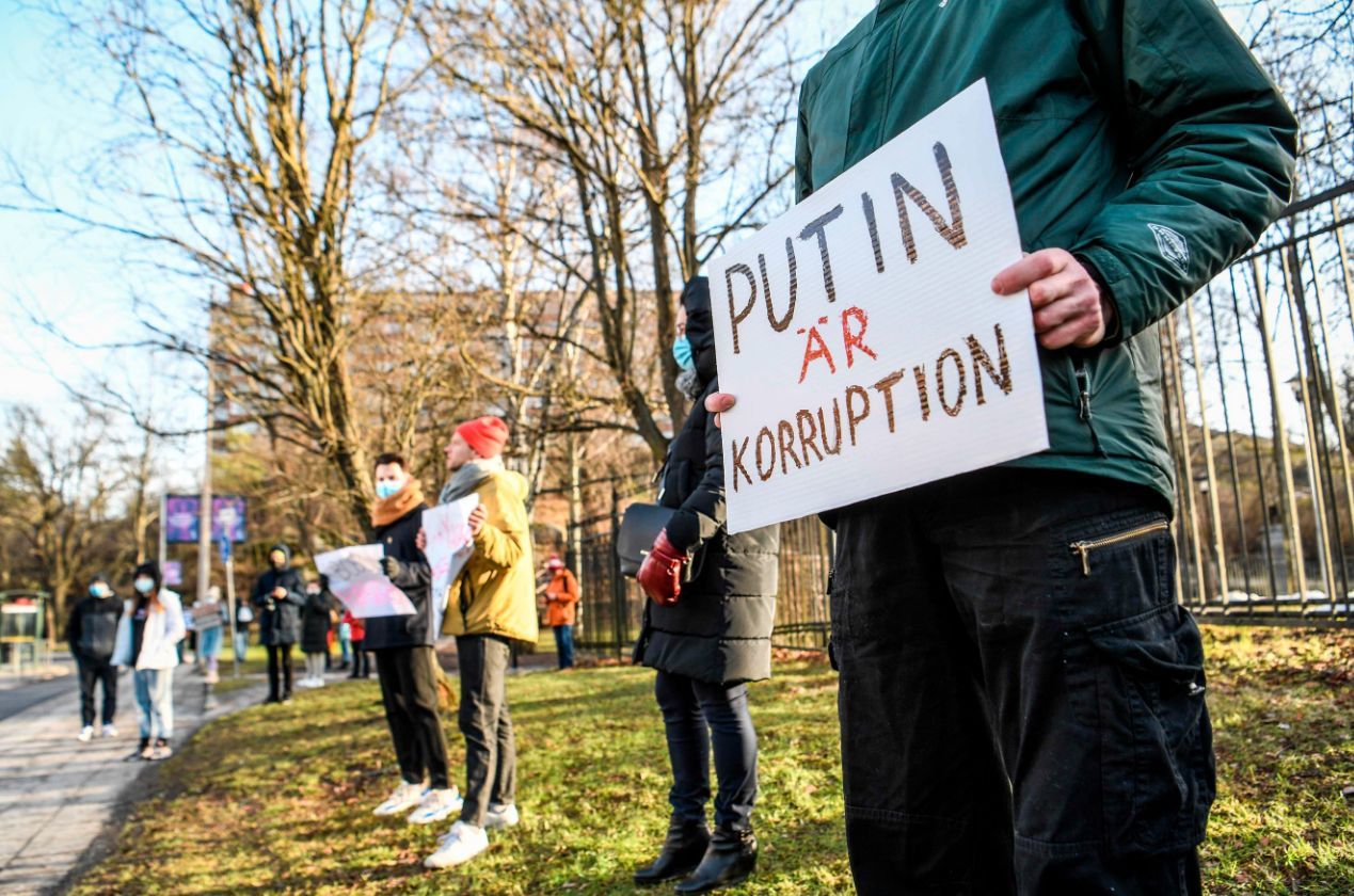 Митинги в поддержку Навального прошли во многих странах мира