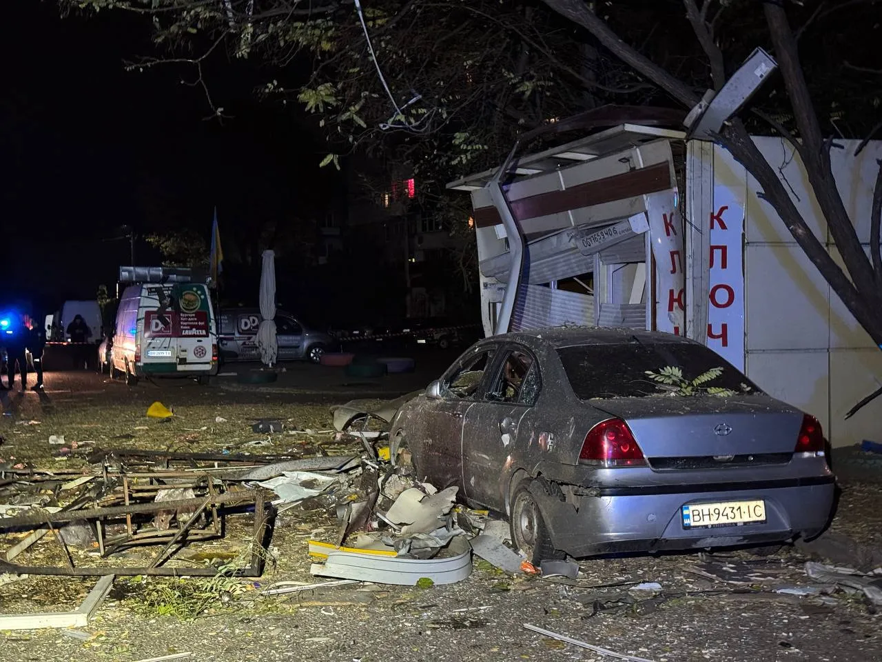 Atac nocturn cu drone la Odesa: Clădiri rezidențiale și magazine, avariate