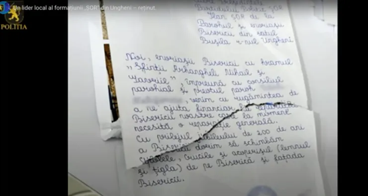 Священник из Унген просил Илана Шора «помочь» с ремонтом церкви