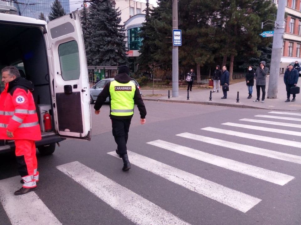 В центре столицы произошло ДТП: у водителя произошла остановка сердца
