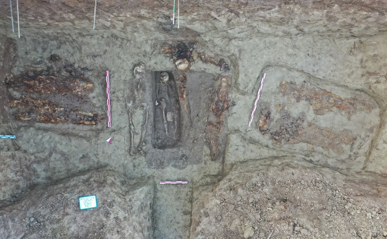 34 de morminte romane cu amfore africane, descoperite în România
