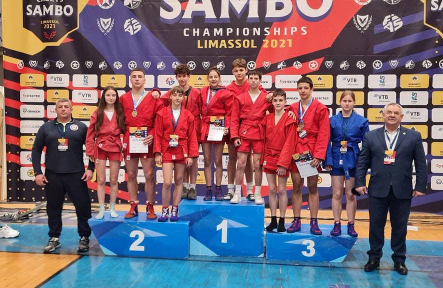 Молдова выиграла 4 бронзовые медали на чемпионате Европы по самбо