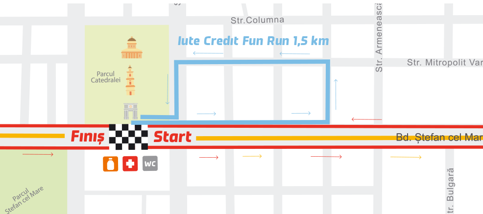 Пробеги 1,5 км Iute Credit Fun Run и получи футболку в подарок