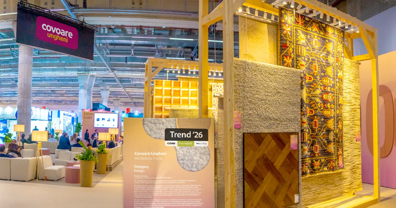 Covoare Ungheni, laureată a premiului „Marca Comercială a Anului 2025” la categoria „Export”