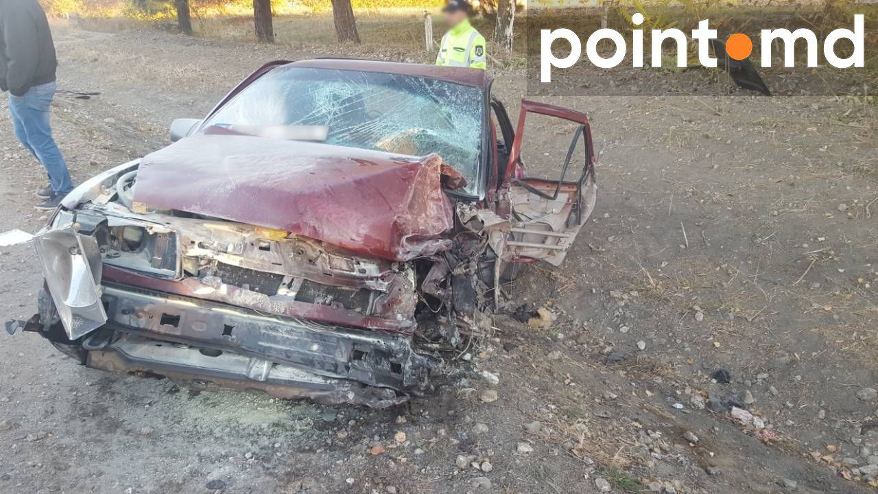 Серьезная авария произошла на трассе Бельцы - Рышкань