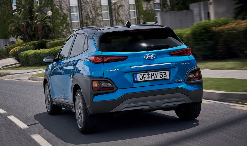 Кроссовер Hyundai Kona стал гибридом