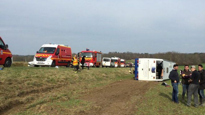 Grav accident în Franța. 27 de persoane au ajuns la spital