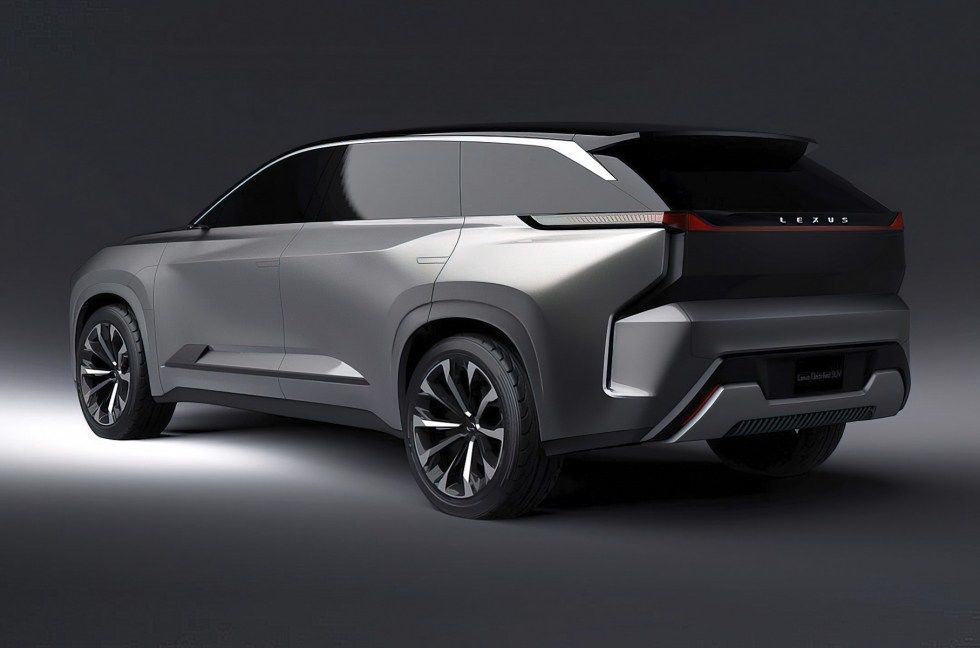 Lexus показал семиместный электрокроссовер
