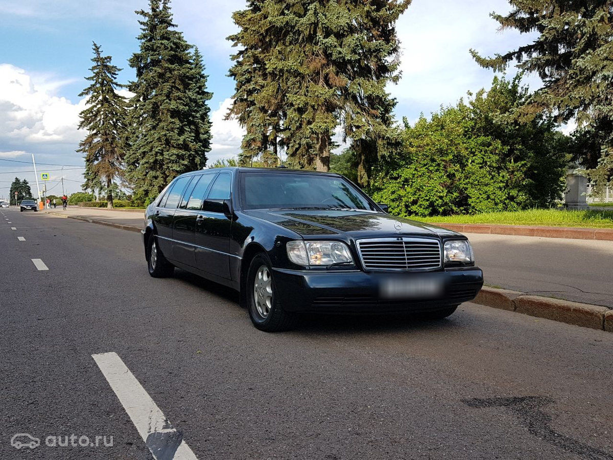 Лимузин Mercedes-Benz Ельцина продан за 280 тысяч евро