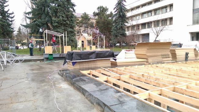 Еще одна рождественская ель появилась в Кишиневе