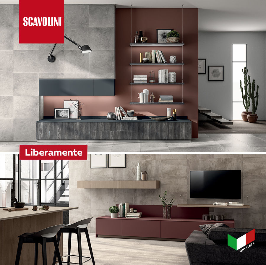 Scavolini: Гостинные Scavolini - итальянский вкус и качество