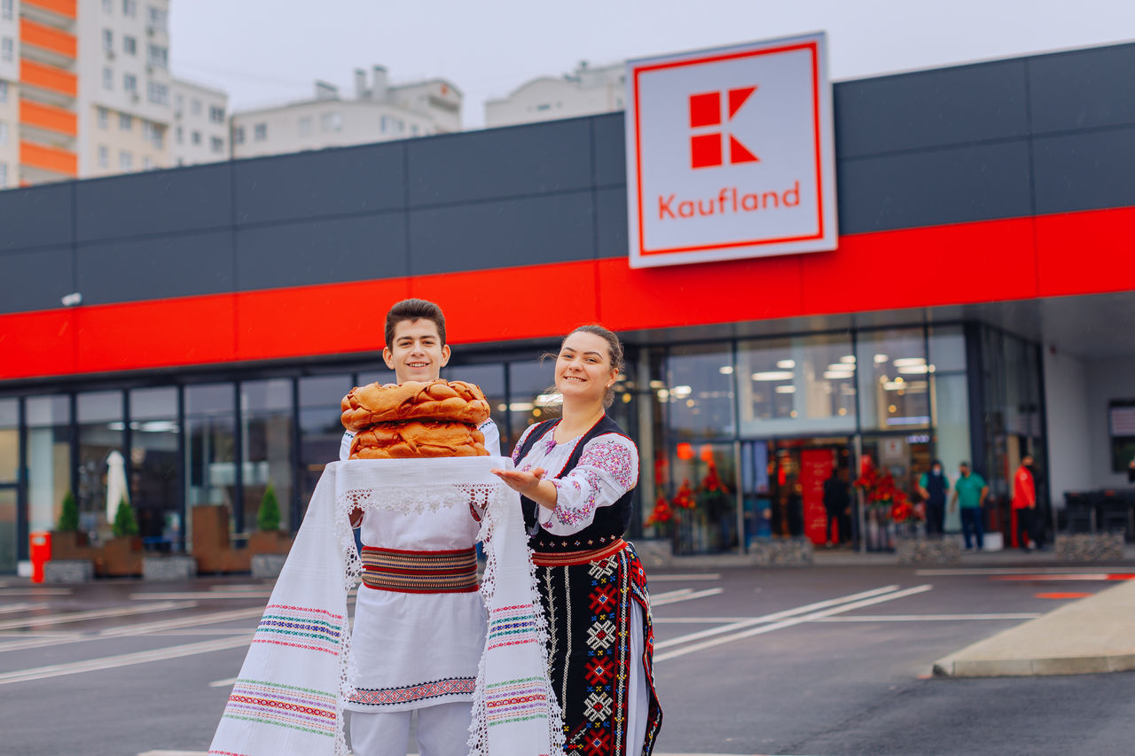 По случаю Храма города Kaufland открыл третий магазин в Кишиневе