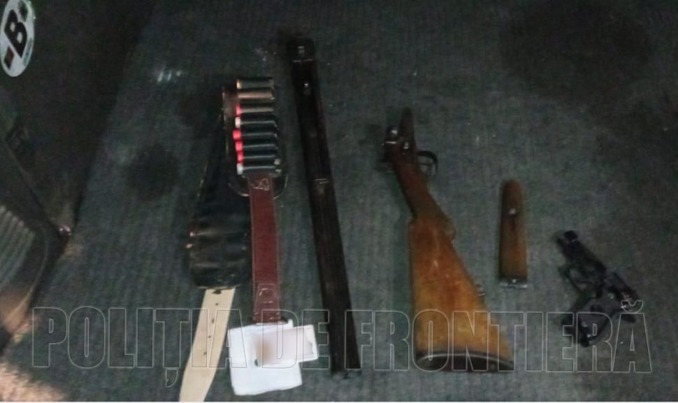 На границе задержан парень с ружьём