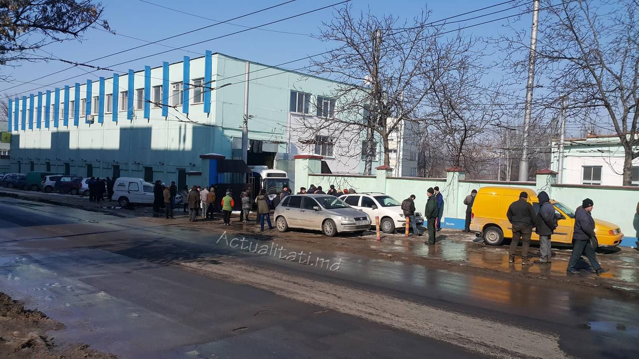 В Кишиневе заминирован троллейбусный парк