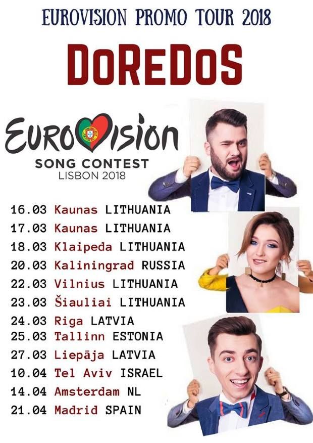 DoReDoS отправились в промо-тур по 11 городам Европы