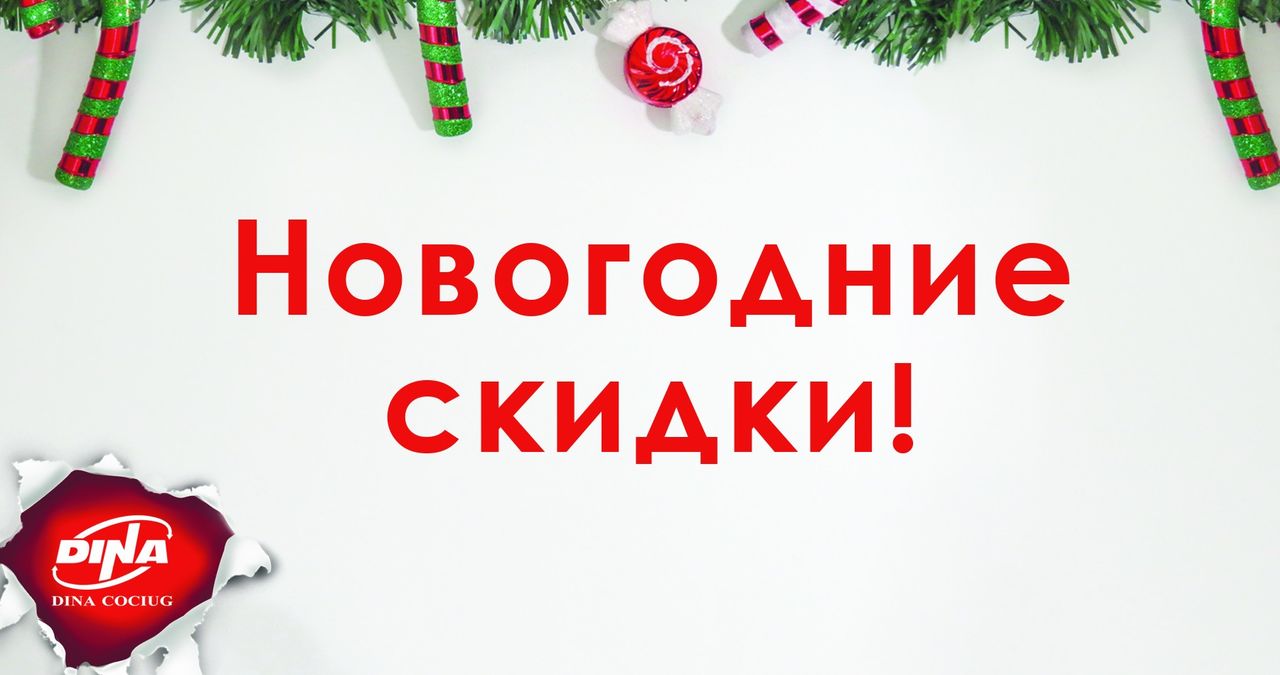 Dina Cociug: зимние скидки на профессиональное оборудование ®