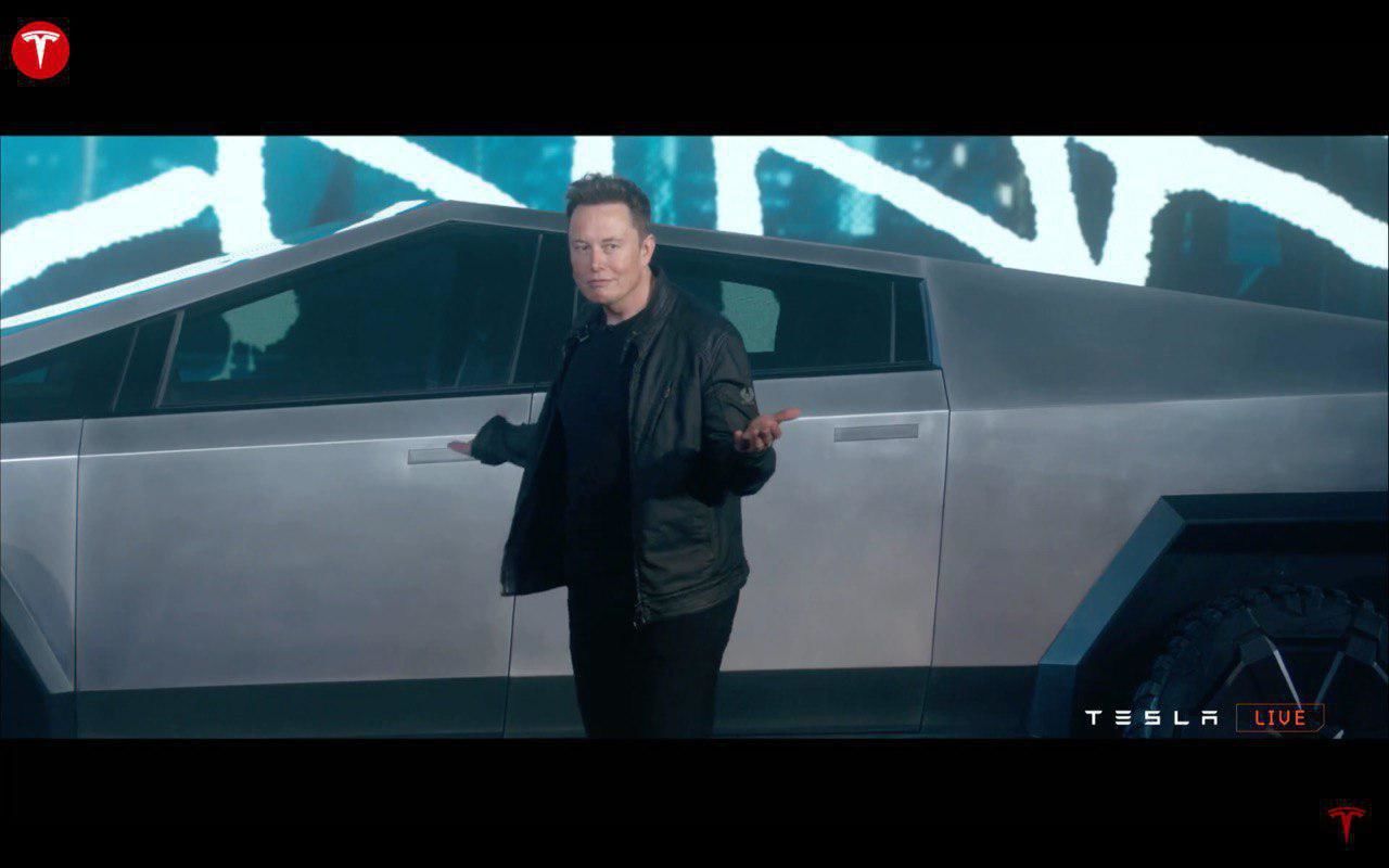 Tesla представила пикап Cybertruck
