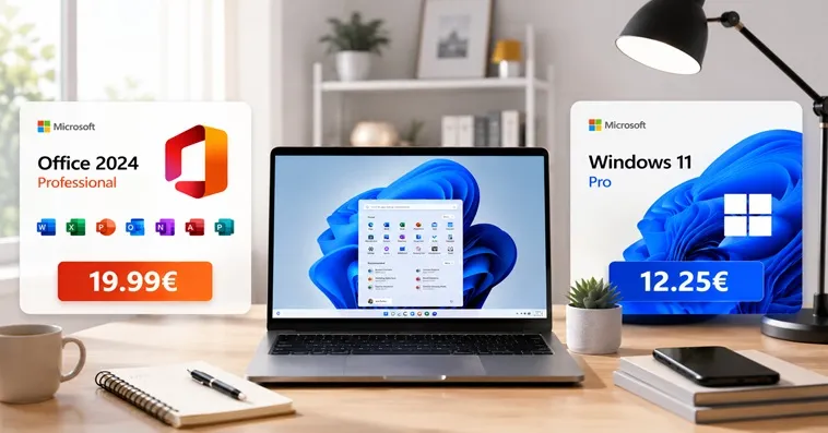 Godeal24: Обновите свой ПК с новейшими MS Office 2024 за 19.99€ и Windows 11 Pro за 12.25€!