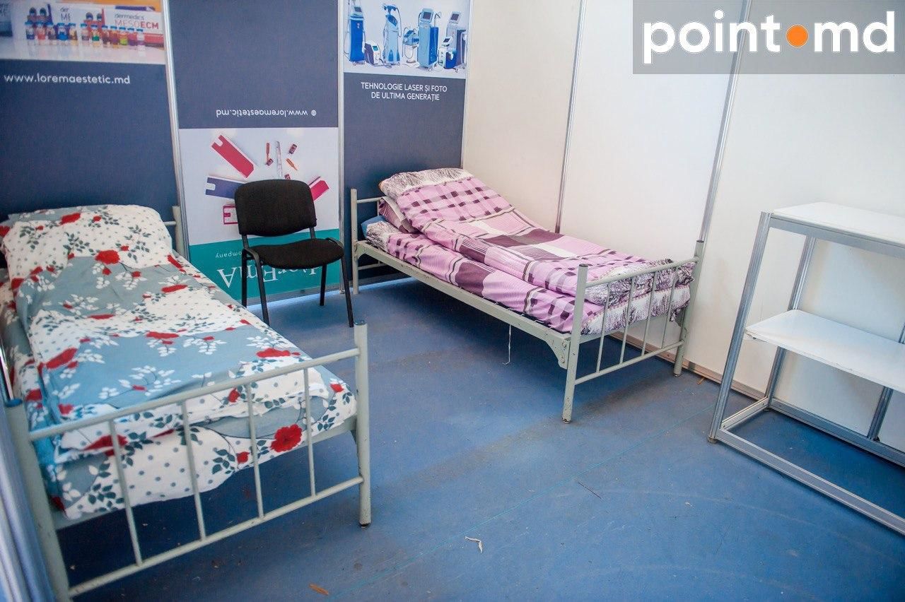 Центр приема пациентов с COVID-19 в Moldexpo готов на 90%