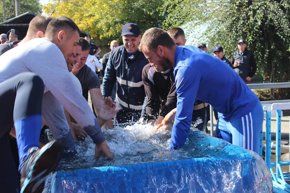 Команда из Бельц стала победителем в соревнованиях спасателей