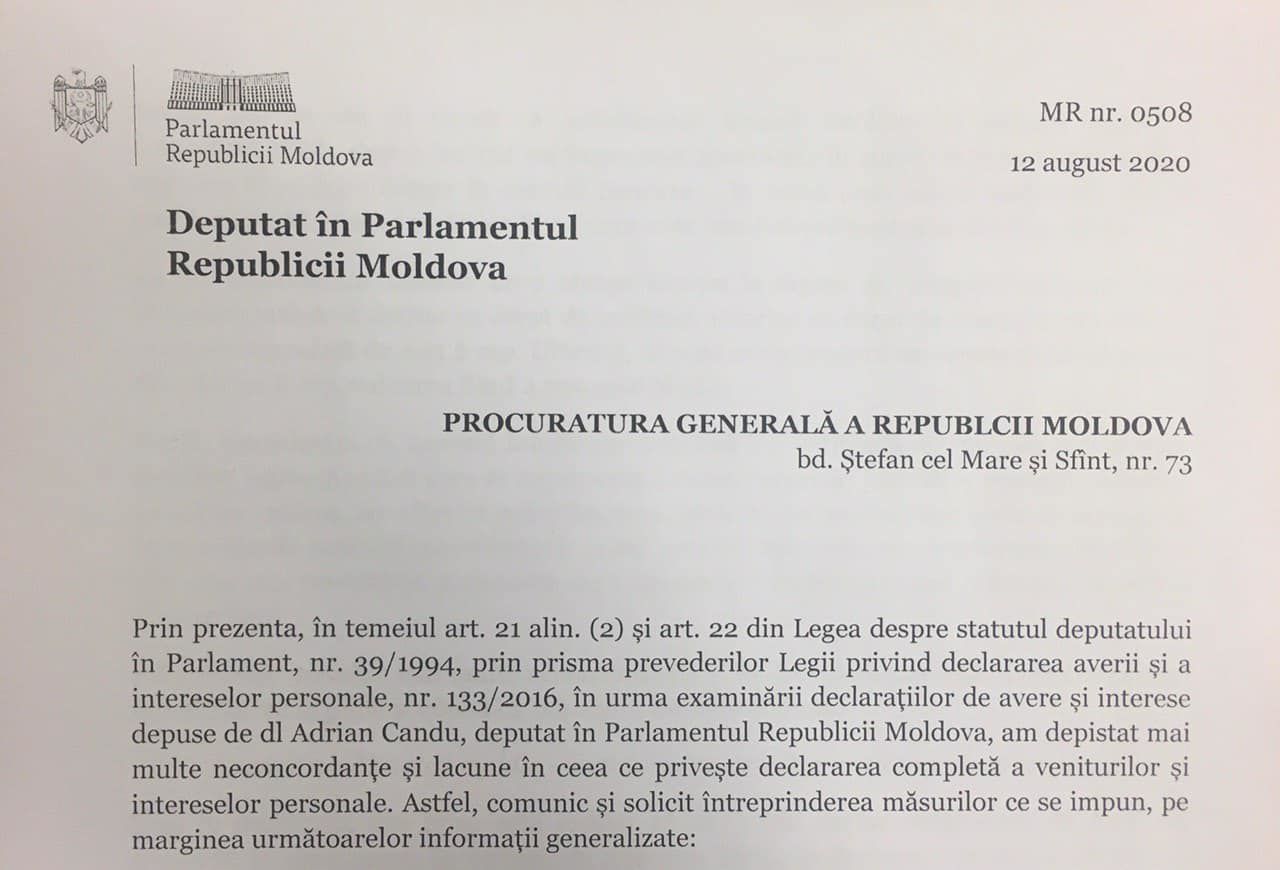Социалисты обвинили Канду в искажении информации об имуществе