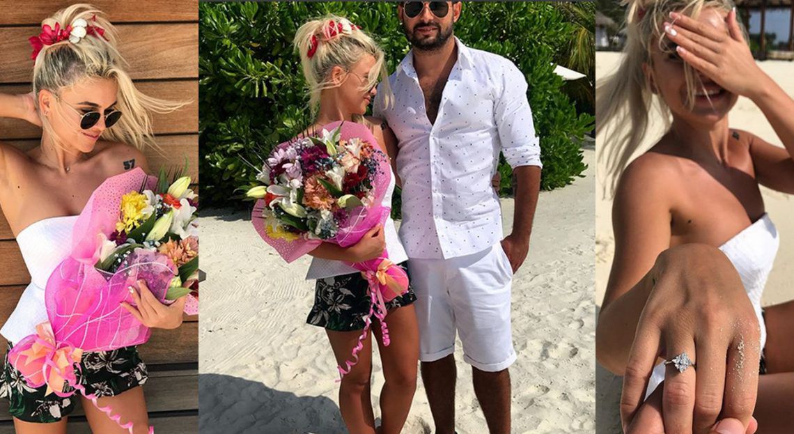De ziua sa de naștere, Daniela Burlac a fost cerută în căsătorie