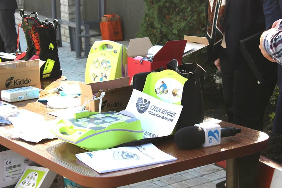 Чехи подарили Молдове оборудование для ликвидации чрезвычайных ситуаций