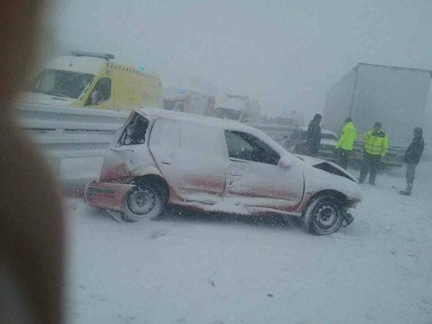 Масштабное ДТП в Словакии: 24 пострадавших