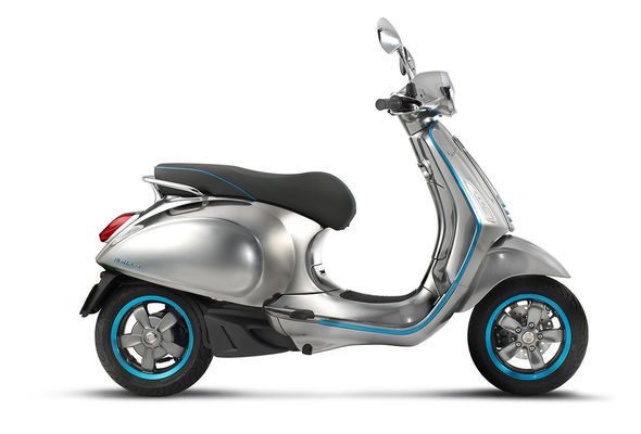 Продажи электроскутера Vespa начнутся в 2018 году