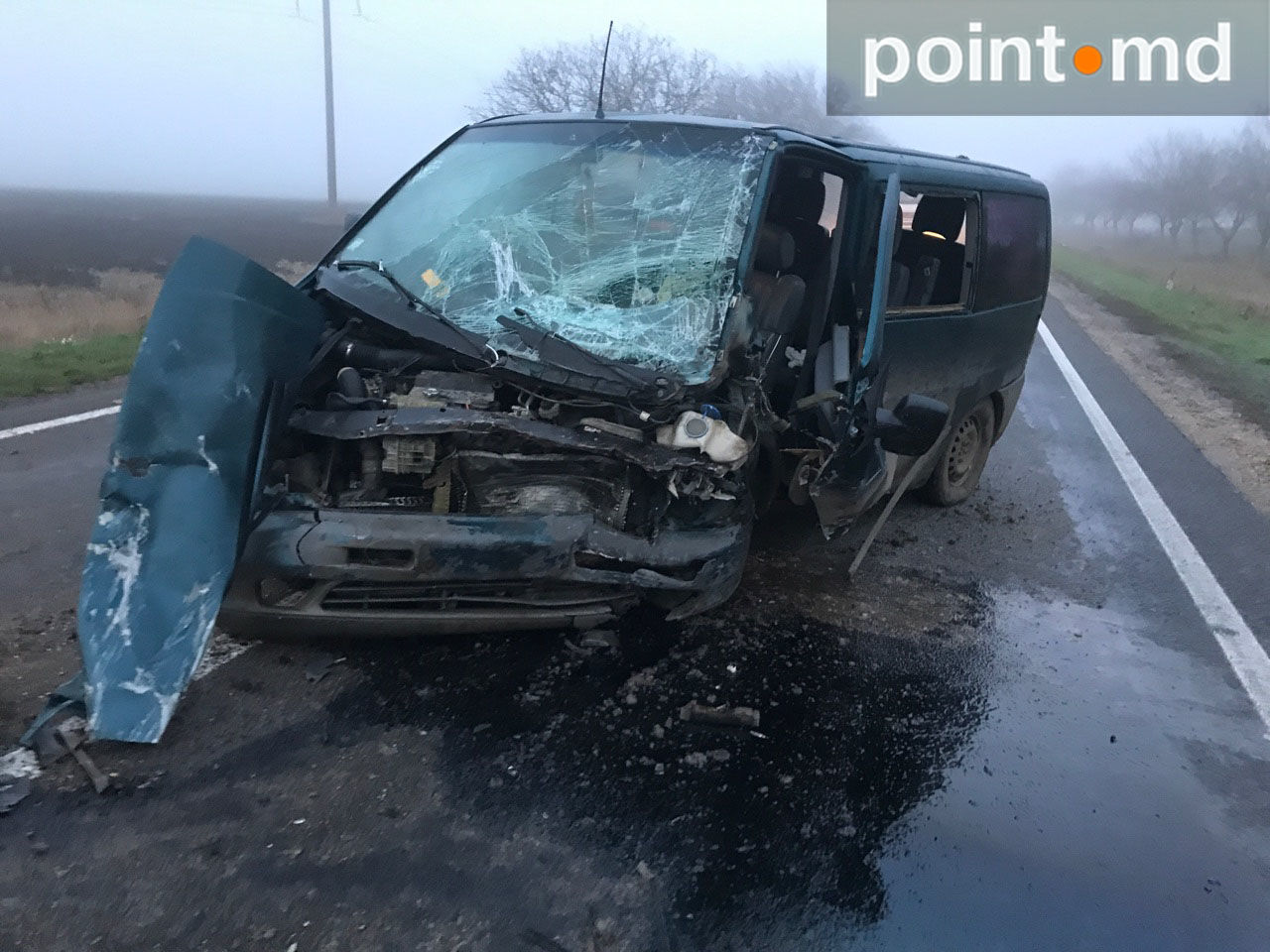 Grav accident la Ștefan Vodă: Un bărbat a murit pe loc