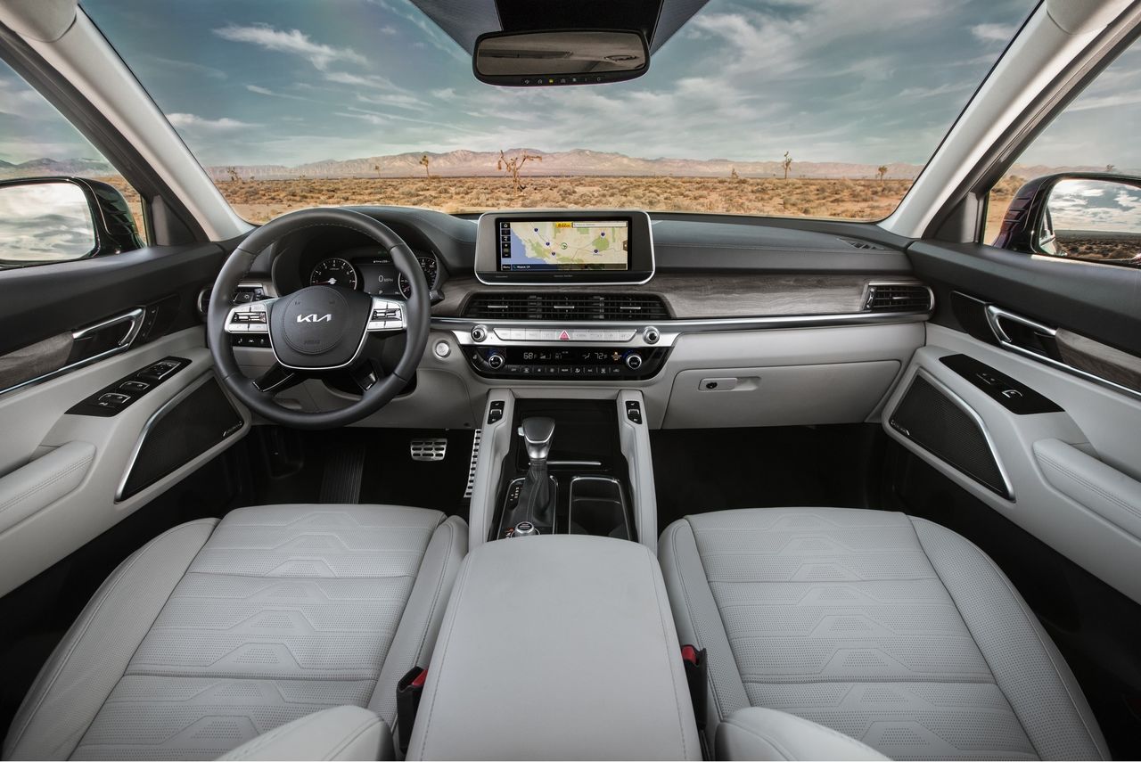 Kia представил обновленный кроссовер Kia Telluride 2022 модельного года