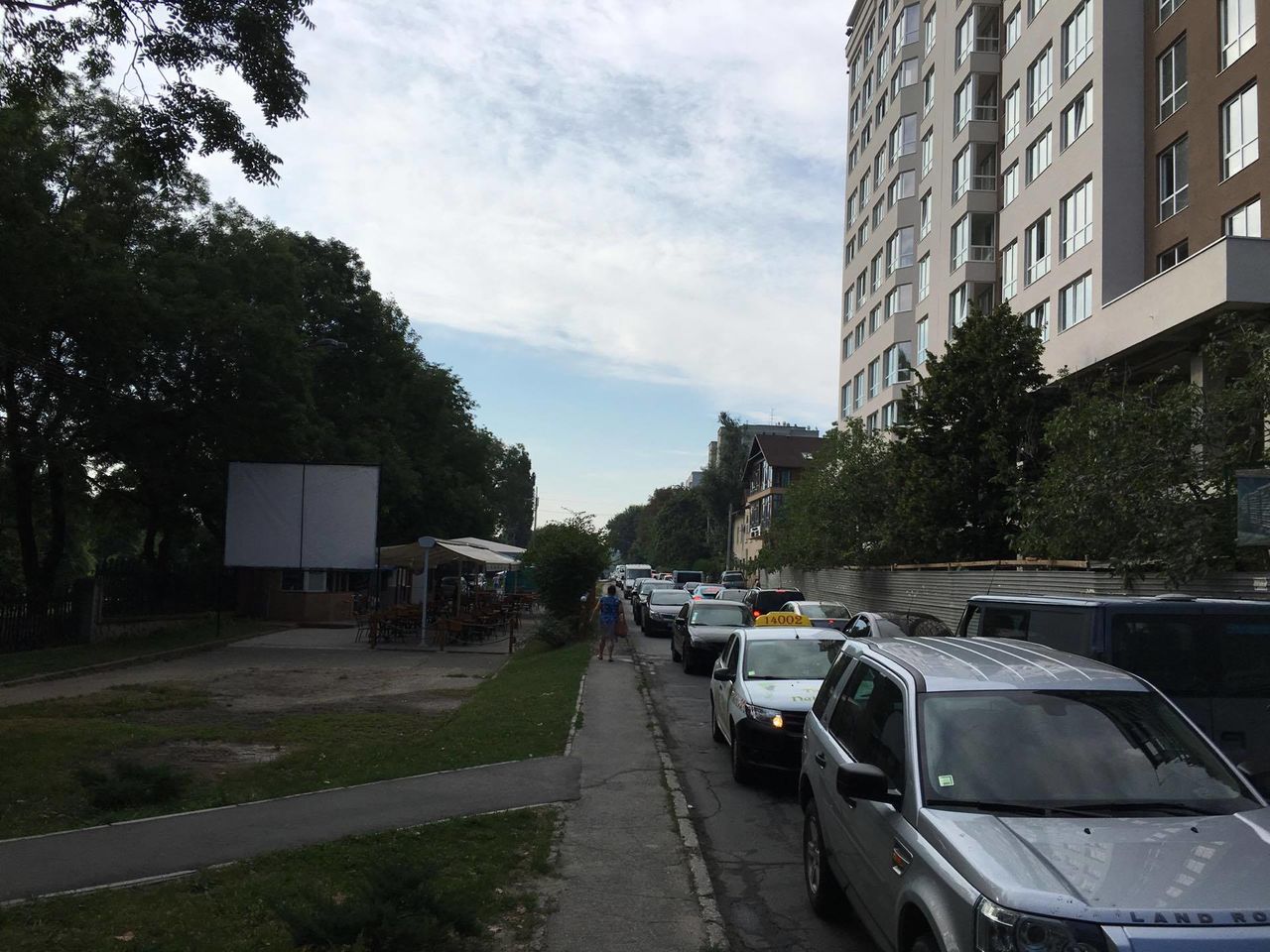 В Кишиневе с утра образовались огромные пробки