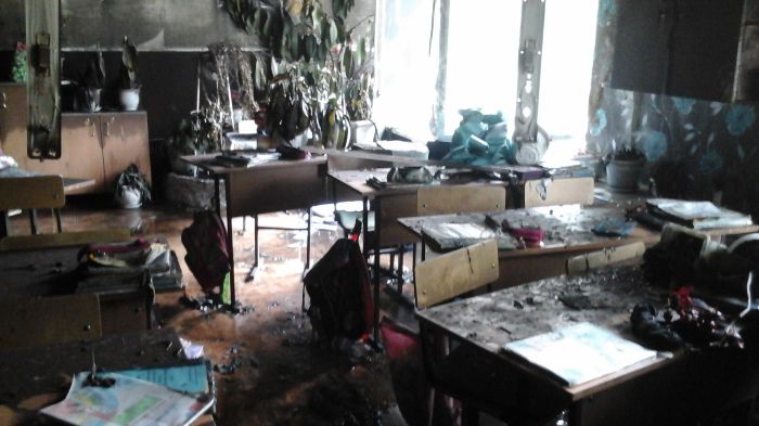 Пожар вспыхнул в лицее имени Михаила Березовского в Кишиневе