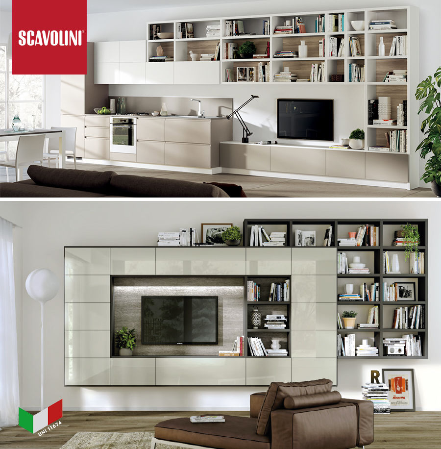 Scavolini: Итальянские гостиные - современный вкус и гостеприимство Ⓟ