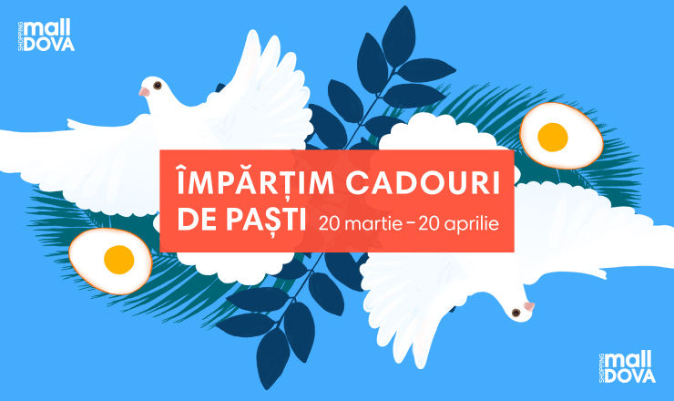 La Shopping MallDova a început împărțirea cadourilor de Paşti ®