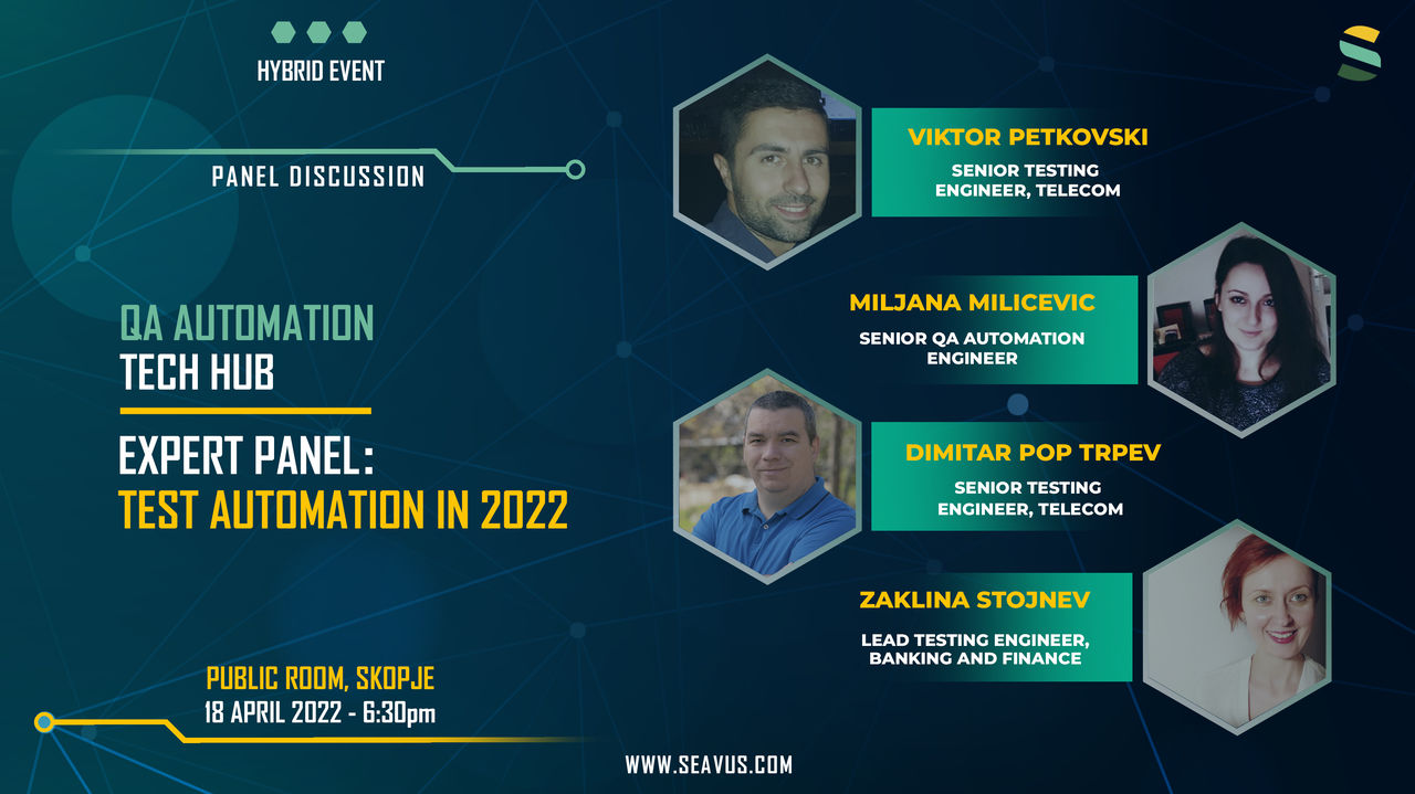 Seavus: Онлайн событие по QA Automation