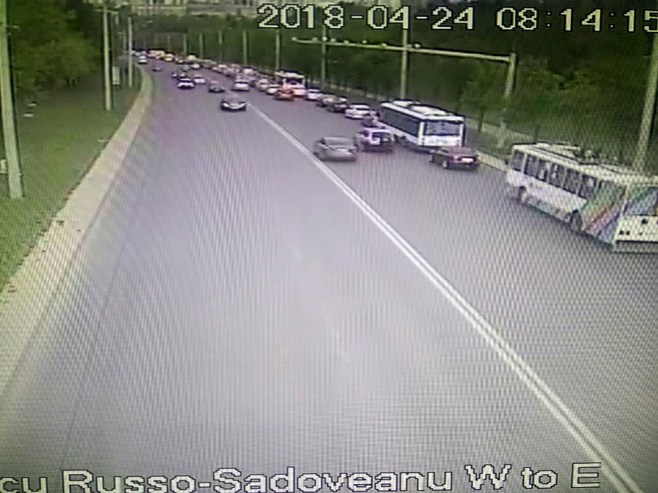 Служба InfoTrafic сообщила о ДТП и пробках в столице