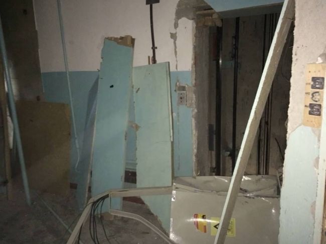 Квартиры дома на Рышкановке, пострадавшие от взрыва, сильно разрушены