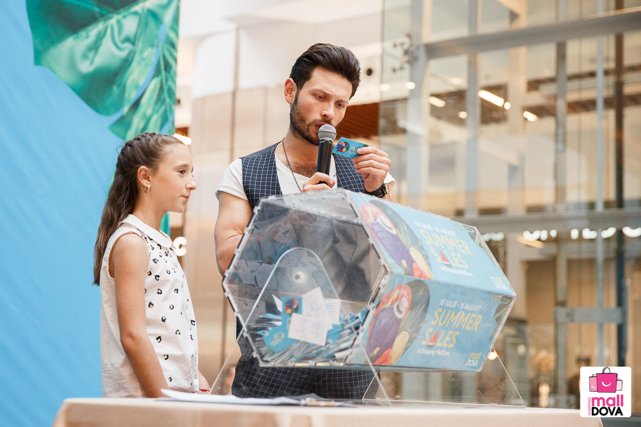 Shopping MallDova вносит яркие краски в твои каникулы: Сюрпризы и призы в рамках большой летней лотереи ®
