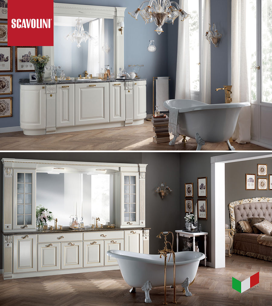 Scavolini: Ванные комнаты-  инновации и оригинальность