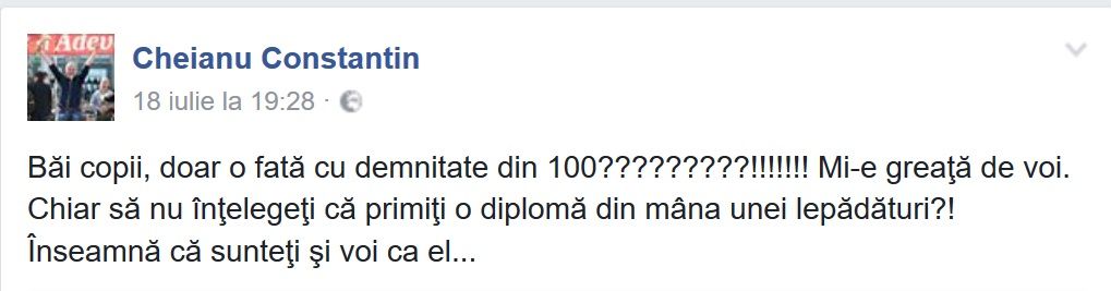 O comite din nou! Constantin Cheianu atacă trupa Carla's Dreams