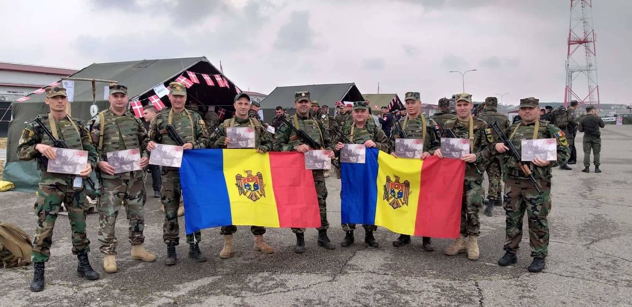 Молдавские военнослужащие приняли участие в марш-броске "Dancon March"